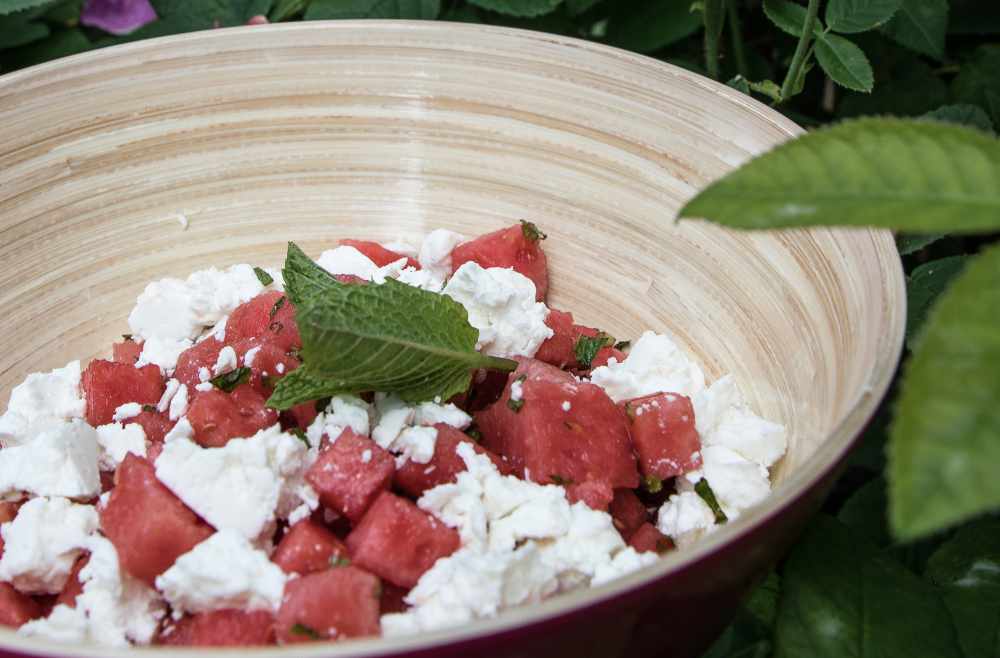 rezept Salat low carb Melonen-feta-salat migräne migränetipps ernährungsberatung münchen avocadooo
