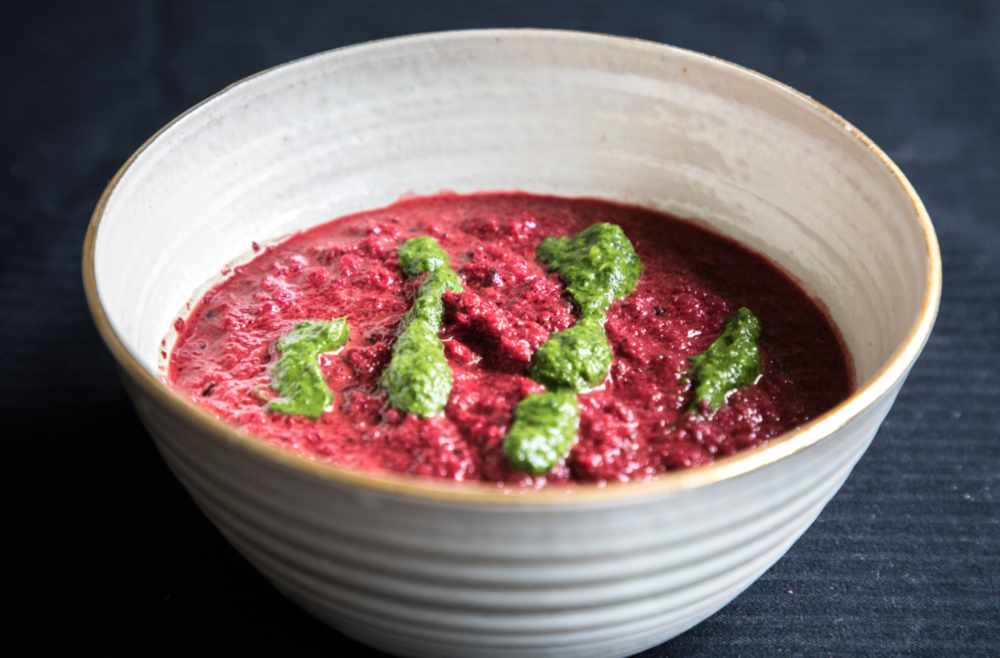 rote bete gazpacho Migräne Ernährungsberatung München rote bete gazpacho lowcarb