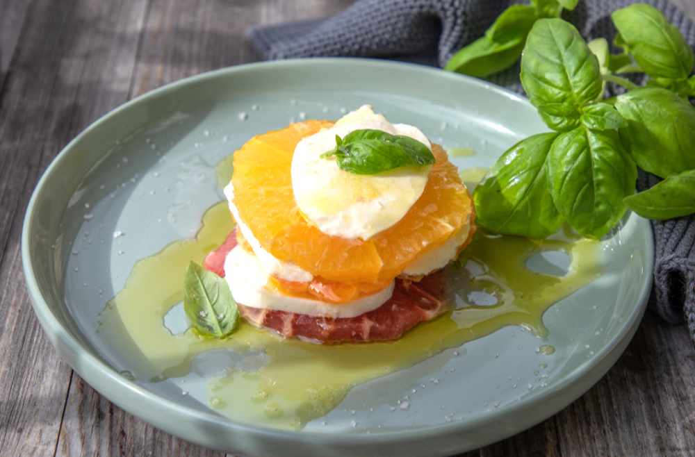 Mozzarella mit Orange - Rezept avocadooo